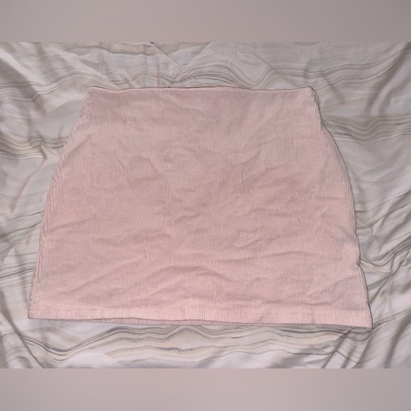 Forever 21 Pink‎ Corduroy Skirt - Picture 1 of 8